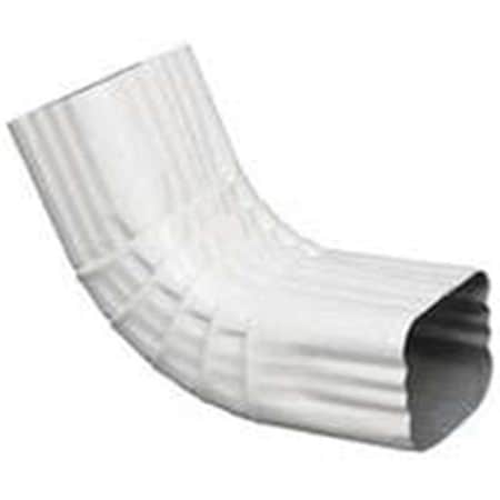 Amerimax Home Products Amerimax Home Products 27064 Aluminum Gutter Elbow - White 6421176